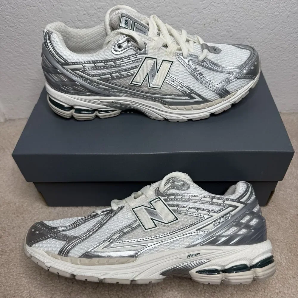 New Balance 1906R Classics Grey White Men’s US 10 M1906REE Athletic NEW w Box - Picture 2 of 11
